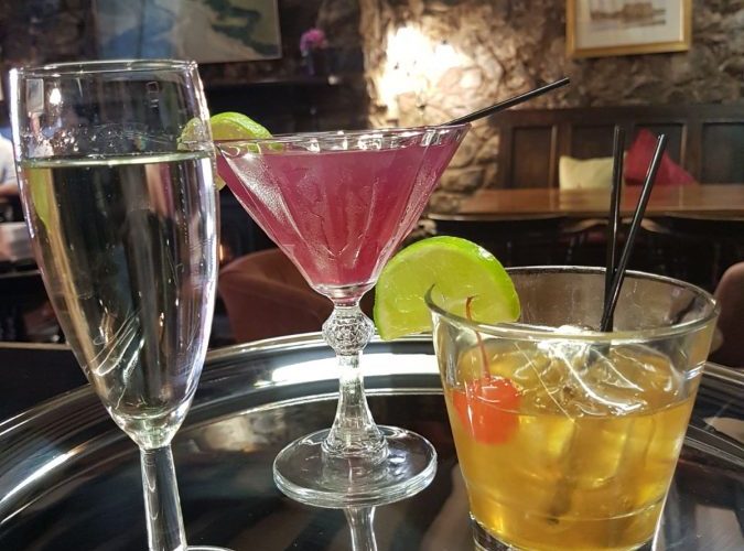 Old Kings Arms cocktails